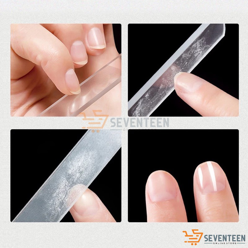 KIKIR PENGKILAP KUKU KACA ALAT PENGKILAP KUKU ASAHAN KUKU / NANO NAIL FILE BUFFER MANICURE PEDICURE