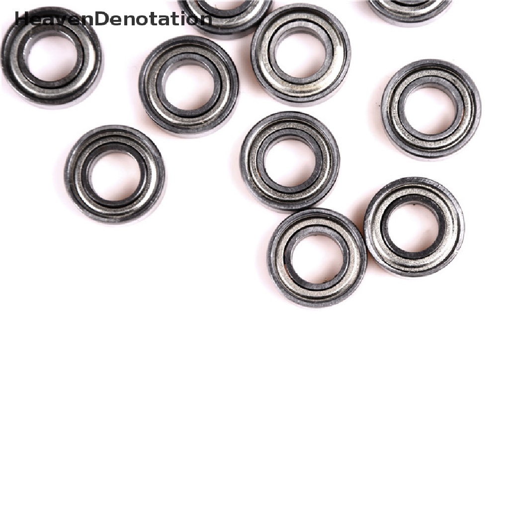 (Heavendenotation) 10pcs 688zz Ball Bearing Miniatur Bahan Metal Ukuran 8x16 X 5mm