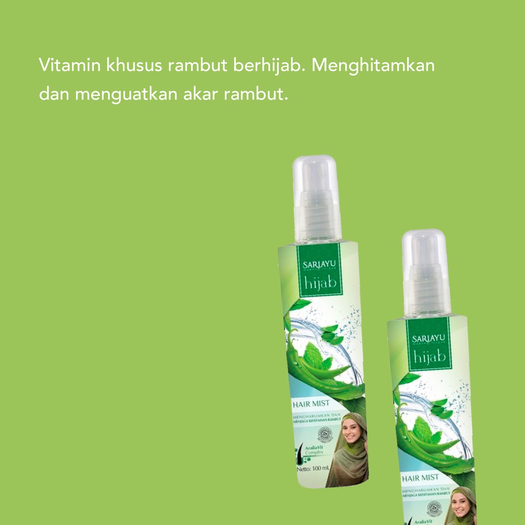 SARIAYU MARTHA TILAAR HIJAB SERIES HAIR MIST 100ML