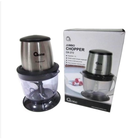 [ Oxone ] Oxone Jumbo Chopper OX-272 / Penggiling Daging / Blender / Kapasitas 1.2L