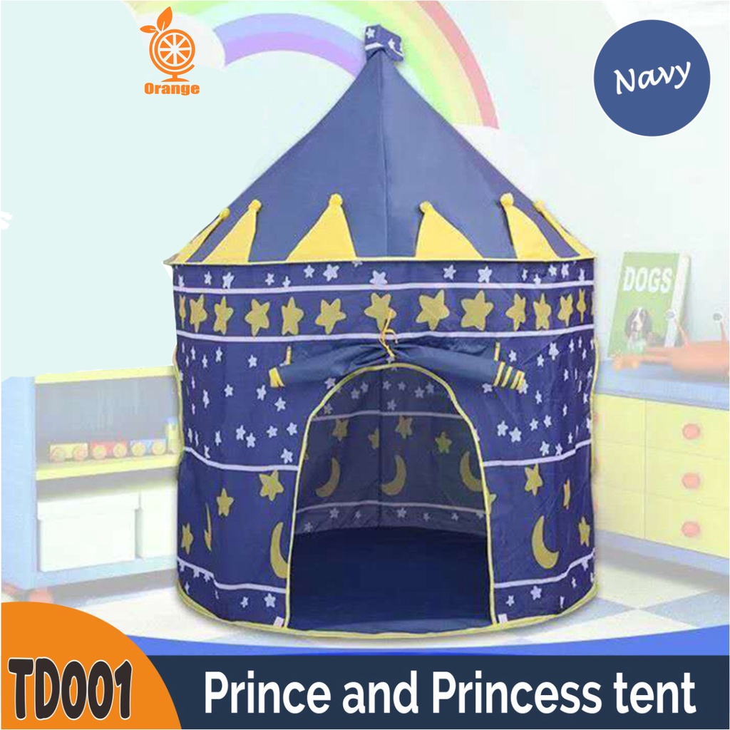 Promo Termurah Tenda + Alas Mainan Tenda Anak Motif Mainan Outdoor Tenda Anak Istana Castle MURAH