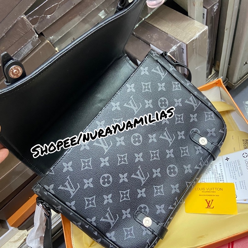 tas selempang pria Louis Vuitton import free box high Quality tas slempang lv tas kantor lv pria