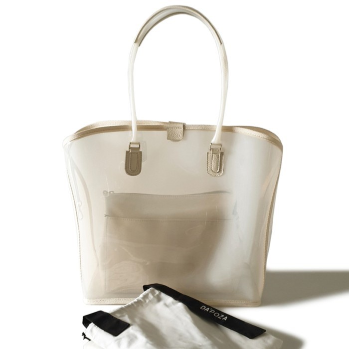 Dapoza Visibag Set Maxi PVC / Tas plastik transparan wanita