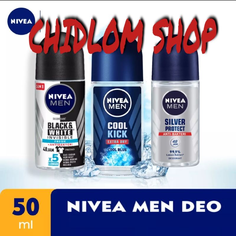 NIVEA MEN Personal Care Deodorant All Varian - 50ml