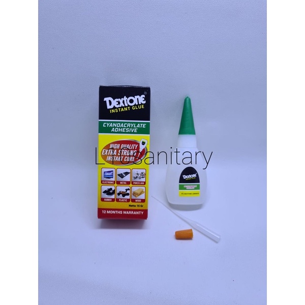 

Lem Tetes Dextone / Lem Korea / Lem Tetes Instant / Lem Kayu / Cyanoacrylate Glue