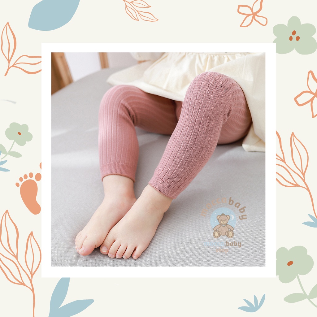 MBSS Legging Bayi Perempuan / Legging Anak / Kaos Kaki Panjang Bayi / GWYNETH