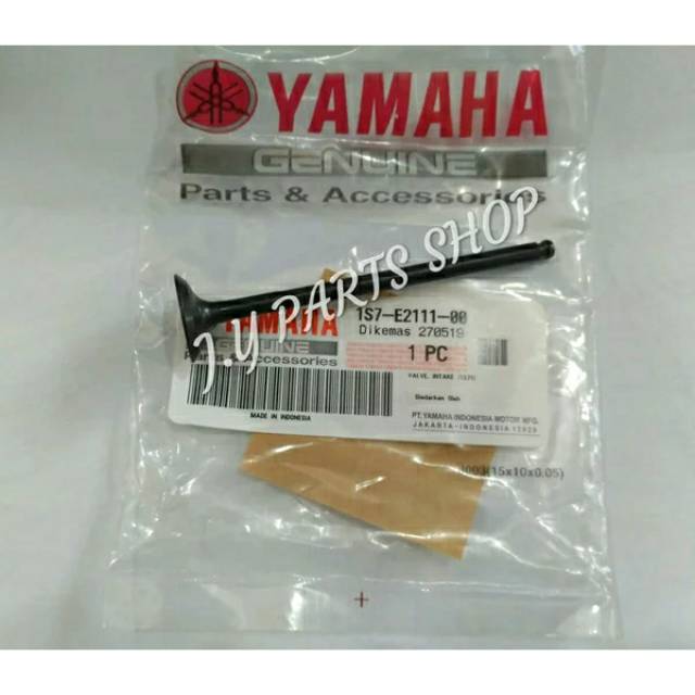 PAYUNG KLEP VALVE IN INTAKE JUPITER MX 135 NEW NJMX VIXION OLD LAMA NVL ORIGINAL YGP 1S7-E2111-00