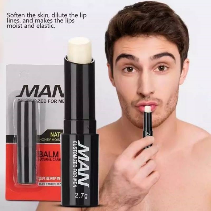 Balm Lip Man / Serum Bibir Perokok Merah / Pemerah Alami Bibir Pria / Lipstick Lips