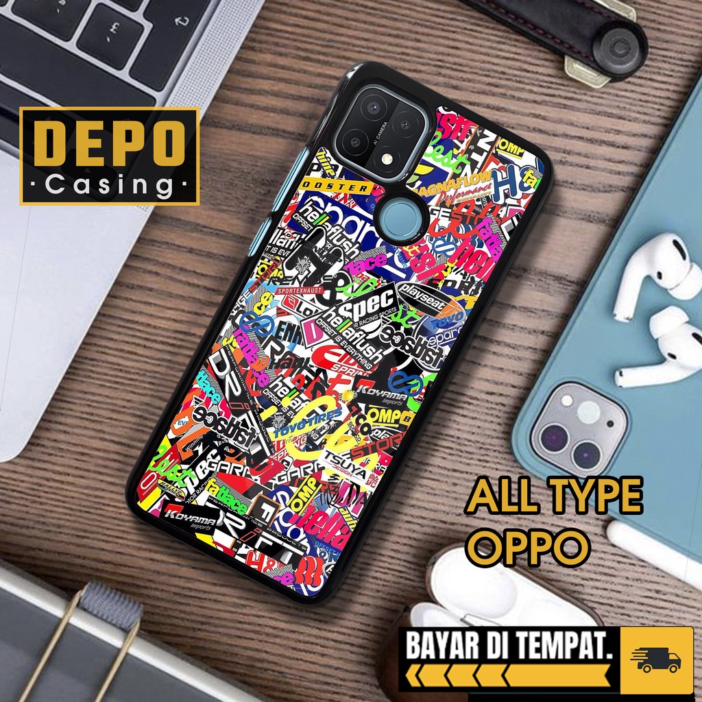 Case Oppo A15 A15S  Case A15 A15S Premium Glossy Depo Casing [TBLR] Casing Hp Aesthetic Kesing Hp Ka