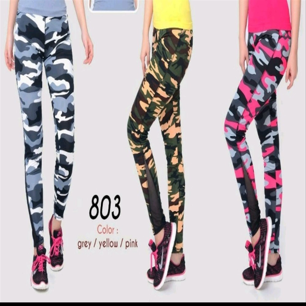 Legging Senam zumba army mtif0182