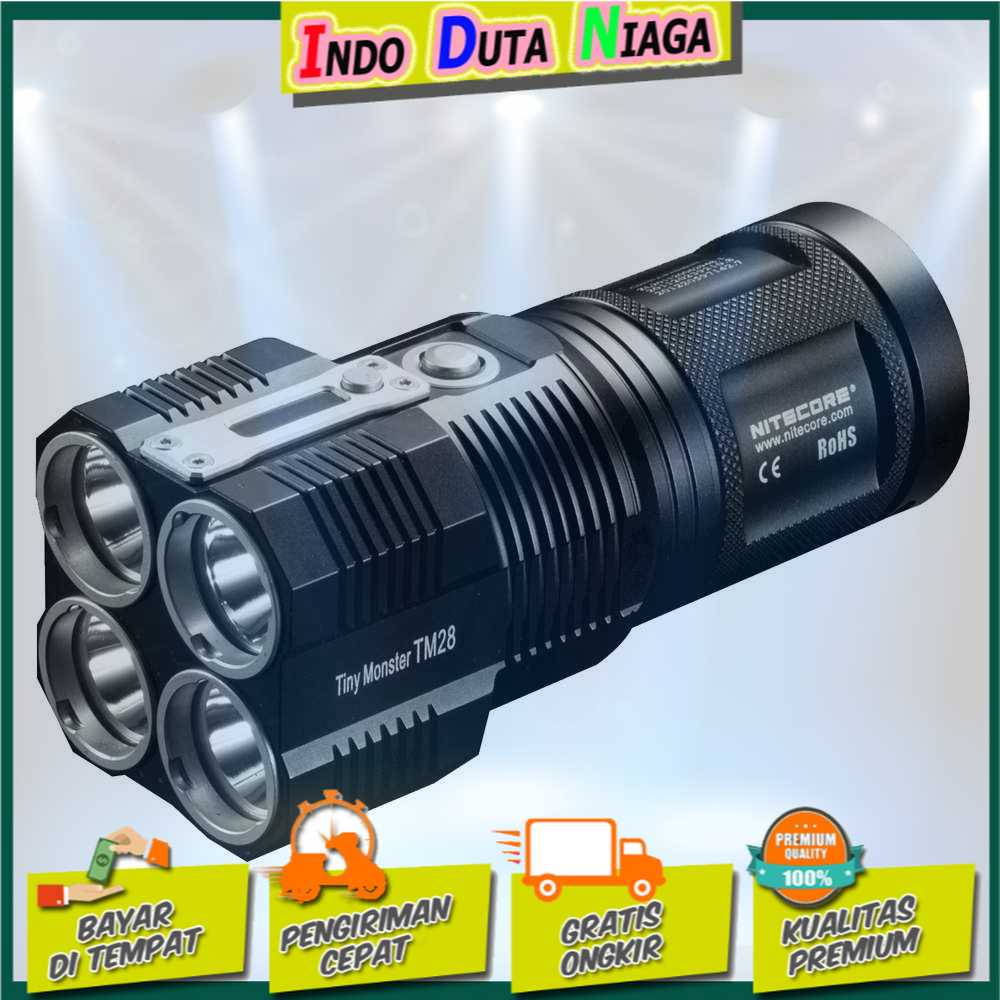 IDN TOOLS - NITECORE TM28 Senter LED CREE XHP35 HI 6000 Lumens