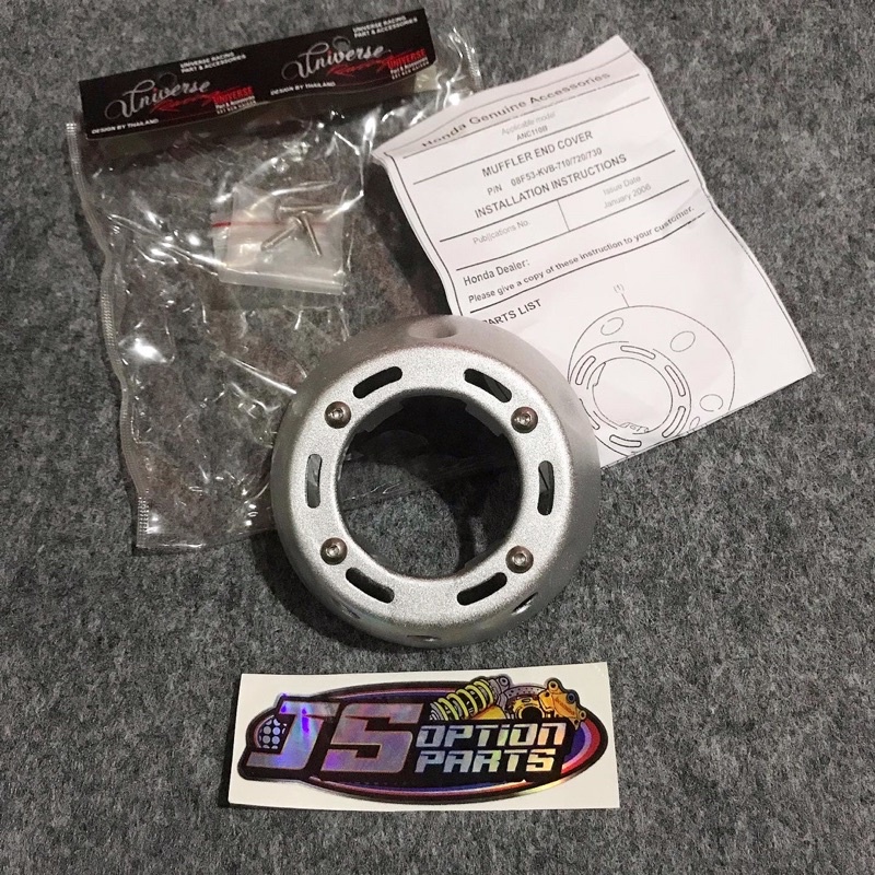 End cup muffler original vietnam