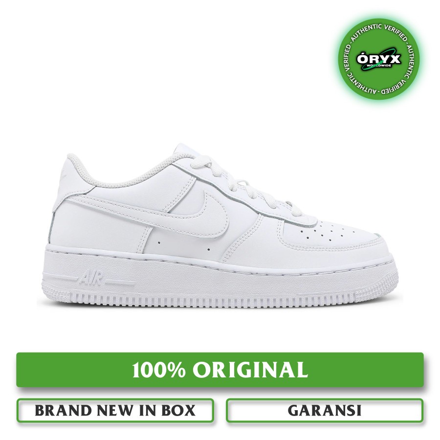 Nike Air Force 1 LE Preschool (PS) / Triple White / Full White (314193-117) 100% ORIGINAL