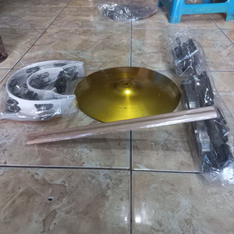 CYMBAL SIMBAL MARKIS MARAWIS KECREK MARAWIS 1SET BERKWALITAS