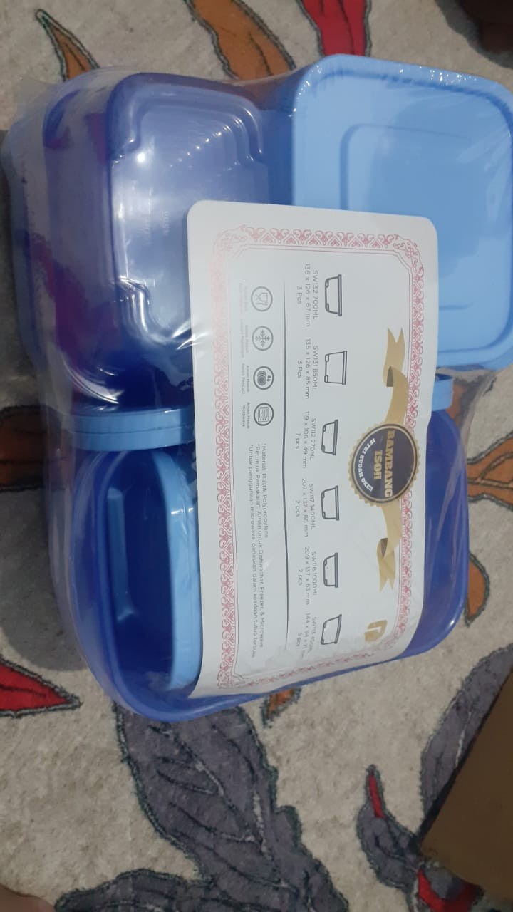 Bambang Set Of 22 Ungu / Biru