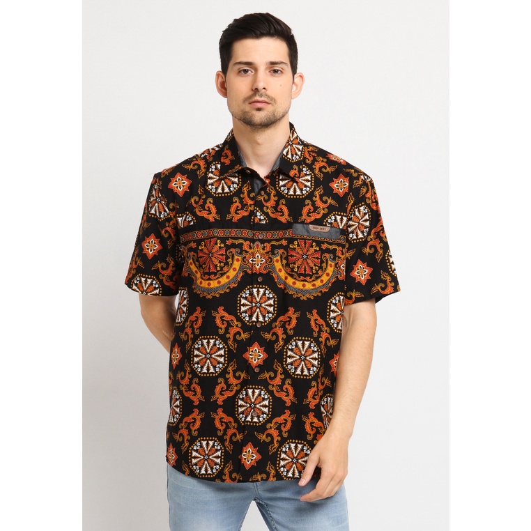 Kemeja Batik Pria - FRDY JKRT Wiguna Men Modern Batik Shirt