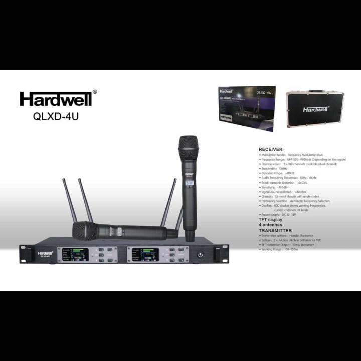 mic hardwell QLXD 4U ORIGINAL MIC HARDWELL