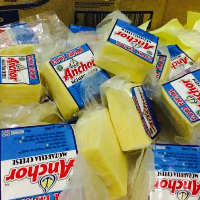 

Ready Keju Mozzarella Anchor kemasan 250g