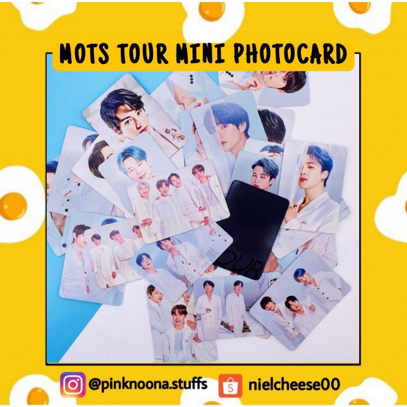 MPC BTS MAP OF THE SOUL TOUR / MOTS TOUR MINI PHOTOCARD
