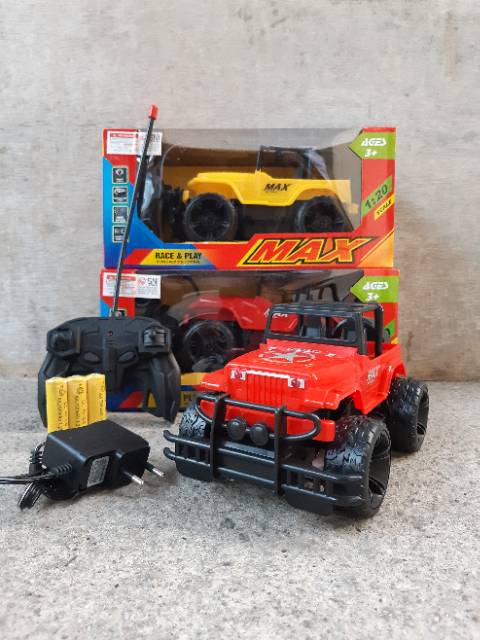 RC CAR JEEP EDUKASI MAINAN MOBIL REMOTE CONTROL ANAK EDUKATIF OFFROAD