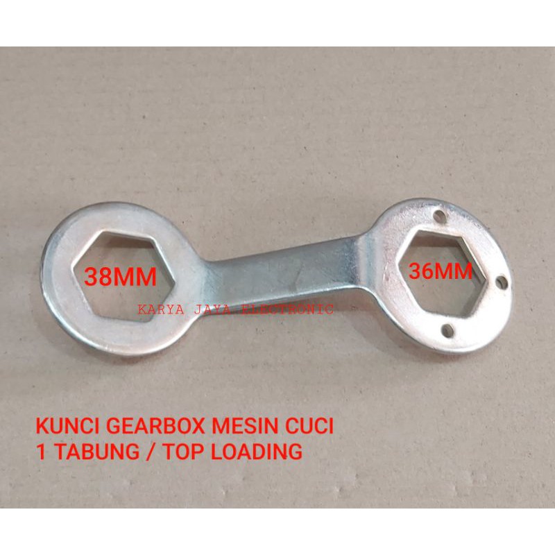 Kunci Mur Gearbox mesin cuci 1 tabung | Top loading