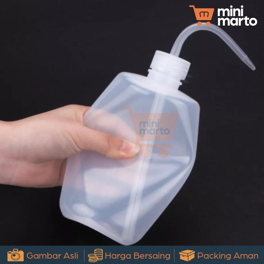 Botol Pencet Cuci Untuk Pembersihan Bulu Mata Eyelash Cleaning Washing Bottle Applicator Foam Cleanser - Minimarto