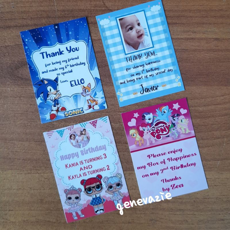 

Stiker thank you card/Stiker new born/Stiker bento/Stiker multifungsi
