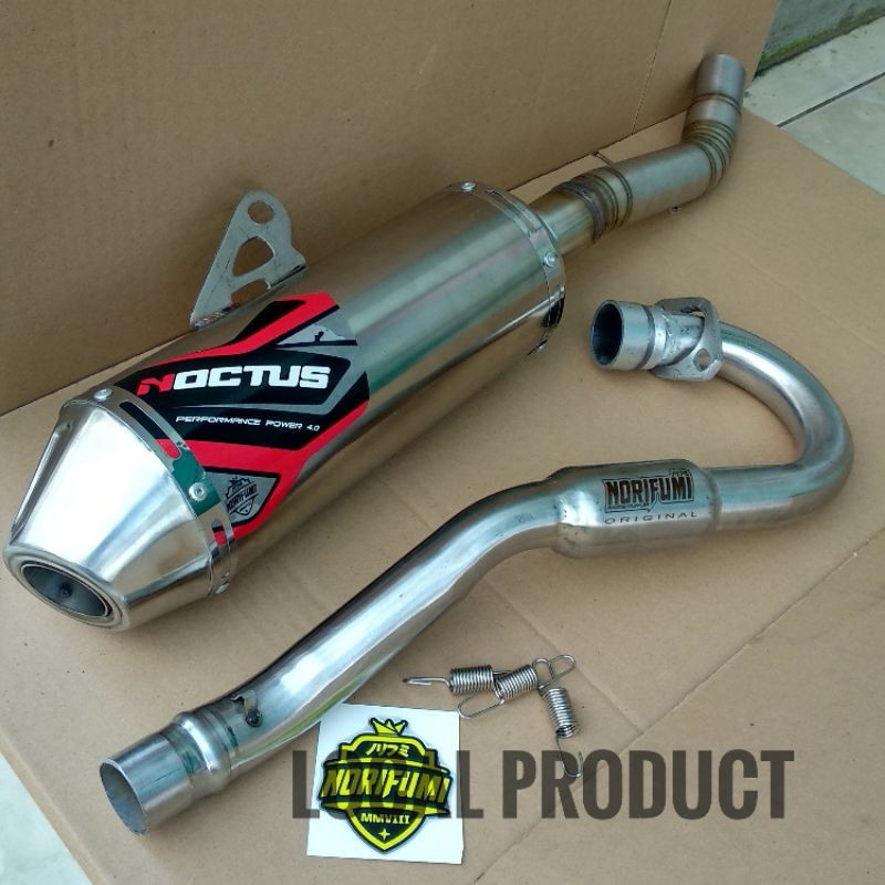Knalpot NOCTUS PNP WR155, KLX, DTRACKER, CRF / KNALPOT NORIFUMI NOCTUS