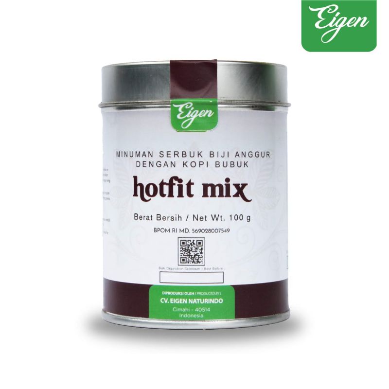 

Hotfit Mix - Kopi Rendah Kafein aman untuk Lambung Gerd Maag Biji Anggur dan Robusta