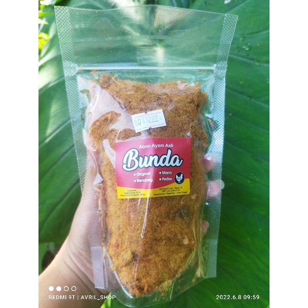 Bebek_Kcee Abon Ayam Premium/Abon Ayam Bunda/Abon Ayam Manis