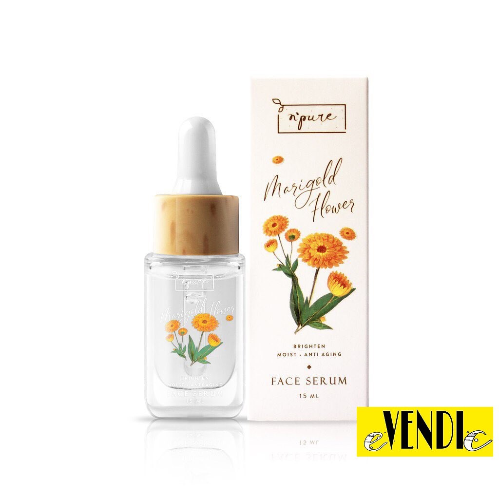 Npure Face Serum Marigold Series (Anti Aging Face Serum)