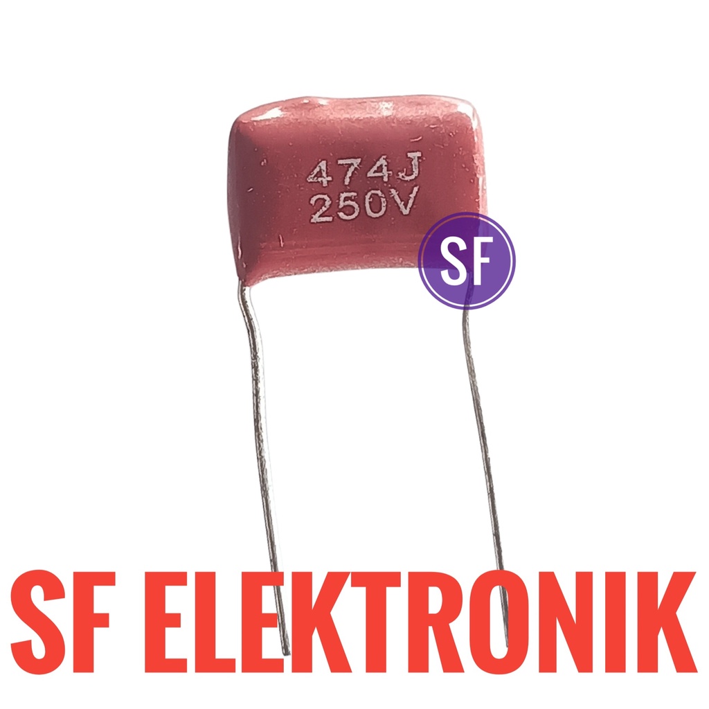 Kapasitor Capacitor Milar 474J-250V