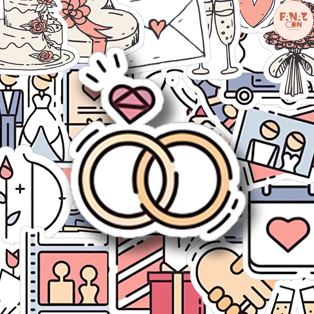 

Isi 40 Pernikahan/Married Sticker