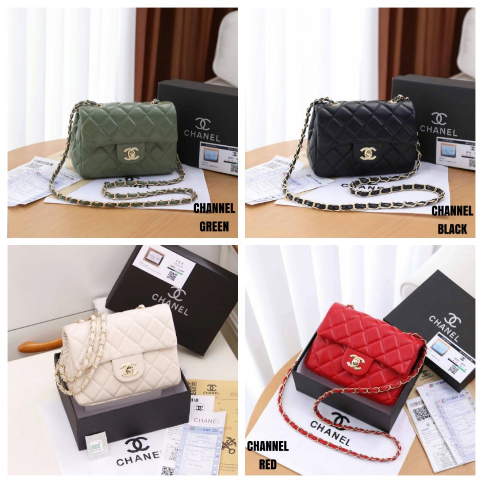 Tas CLASSIC CHANEL MINI ZXC 89 batam impor original fashion branded reseller sale