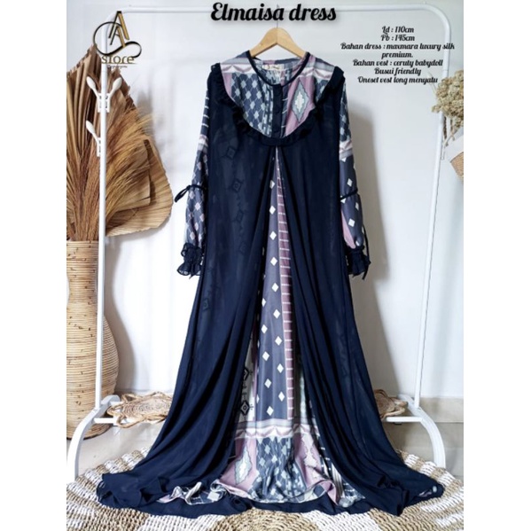 GAMIS ELMAISSA OUTER LEPAS PASANG