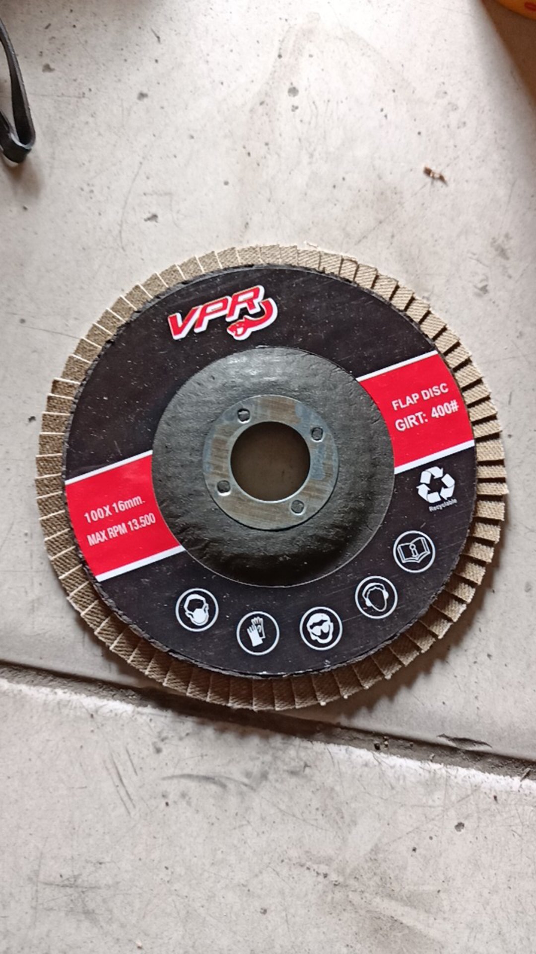 Amplas Flapdisc/amplas Kipas 4 #400