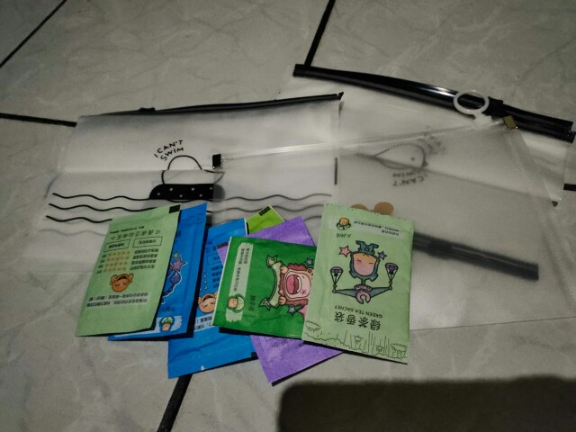 (we) 5pcs/set Tas Pouch Model Resleting Desain Anak Ayam Ukuran 20x13.5cm Anti Debu Untuk Masker