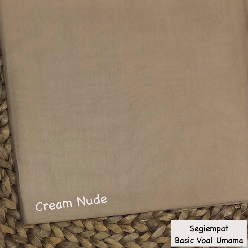 Hijab Basic Voal Umama Part 2-Cream Nude