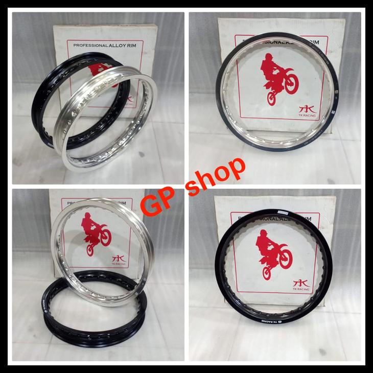 Velg Tk Ukuran 160 Ring 16 1Biji Tersedia 2Warna Hitam Dan Silver