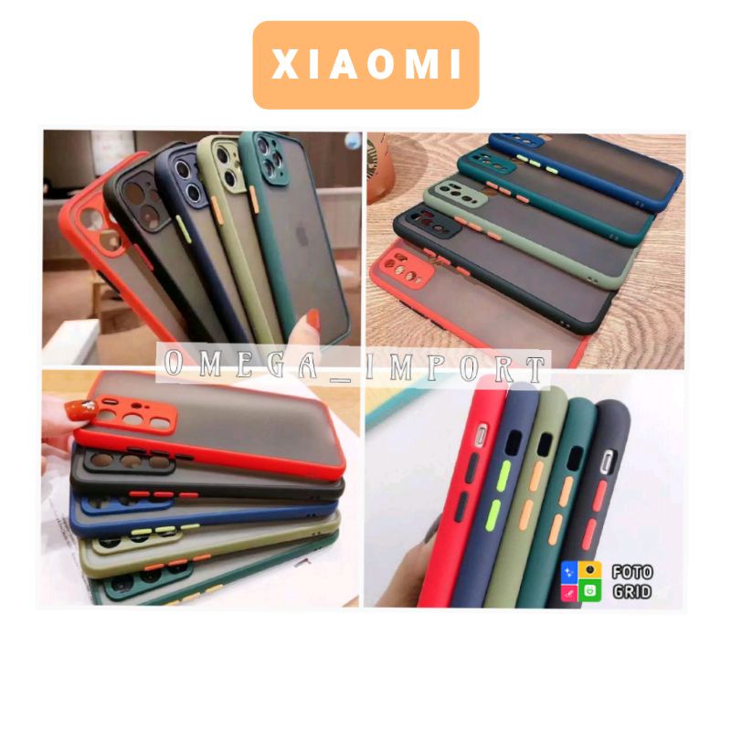 (OM) SOFTCASE SILIKON MY CHOICE DOFT + PELINDUNG CAMERA XIOMI 4A/5A/6A/9A/9C/NOTE9PRO/NOTE10PRO