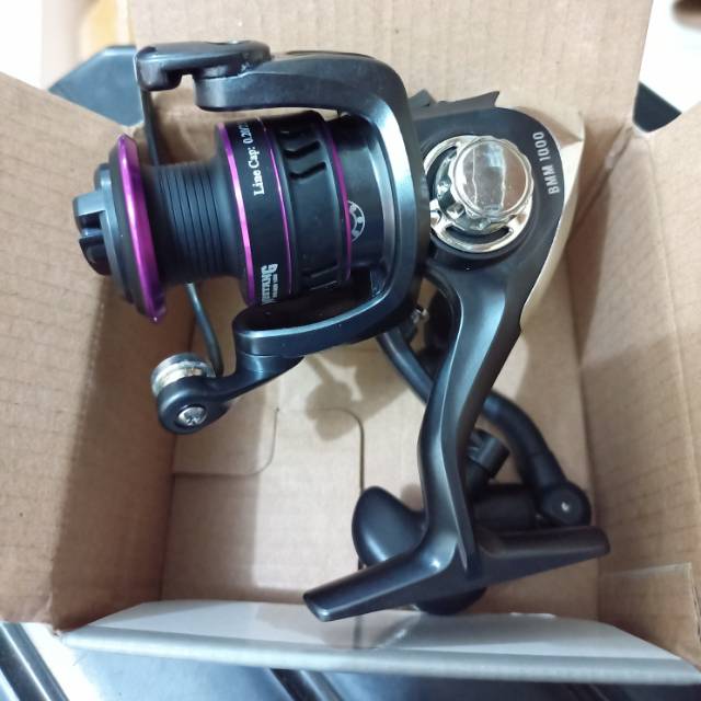 Reel daido mustang spin 3000 bonus handle mantap