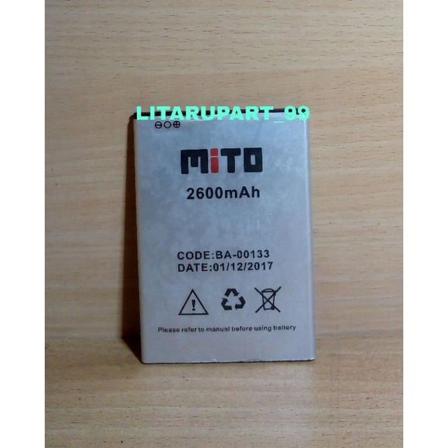 BATERAI MITO A19 SPRINT BA-00133 / MITO TABLET T500 T720 T970 BA-00023 0RIGINAL 2600mAh