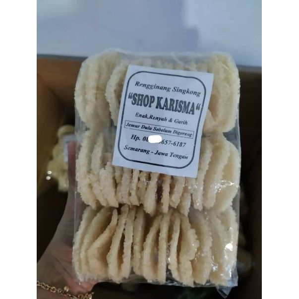 

Rengginang singkong perbungkus