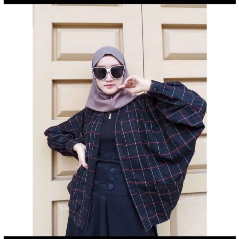 Outer Balon Flanel Outer Balon Grid