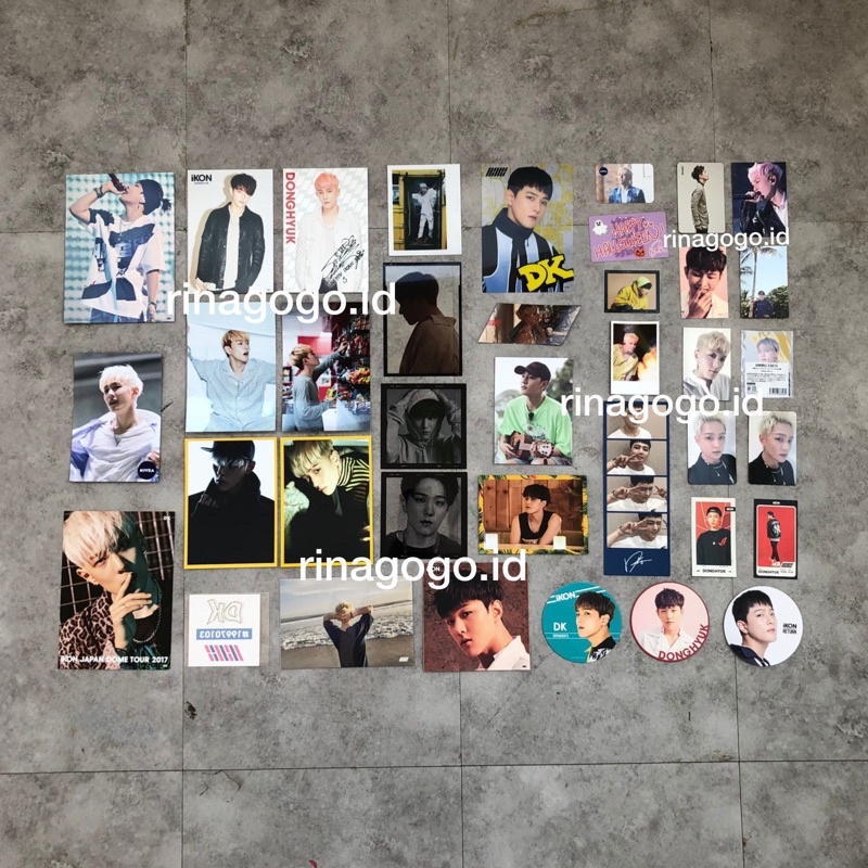 [NEW] iKON DONGHYUK JAPAN GOODS DK DONGI Postcard, Photocard MnM, Mix and Match, Mini, iKON Album