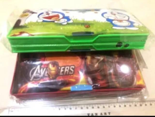 Tempat pensil magnet ukuran Jumbo, pensil case magnet, tepak magnet-2