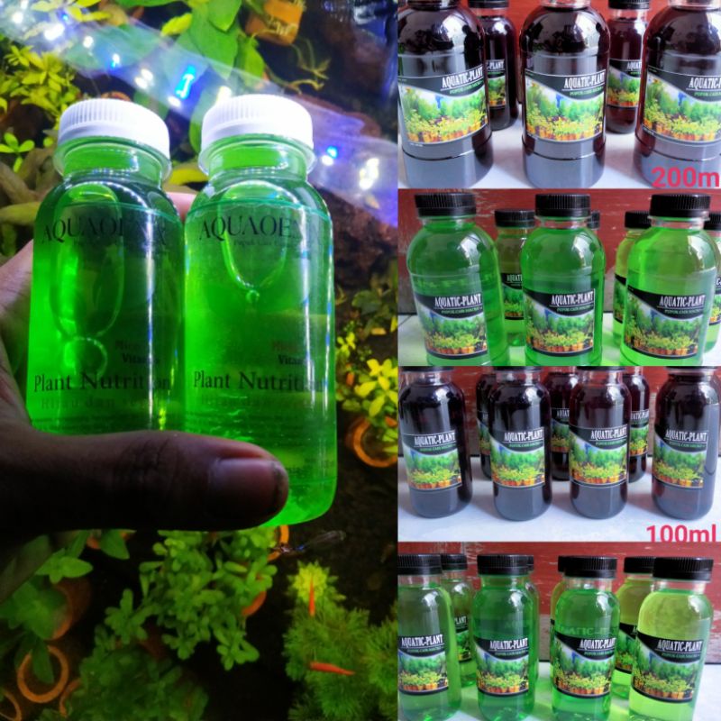 Pupuk Cair  Aquascape Micro Macro  Pupuk Cair Mikro Makro Pupuk Cair 3 in 1 Aquascape Aquarium