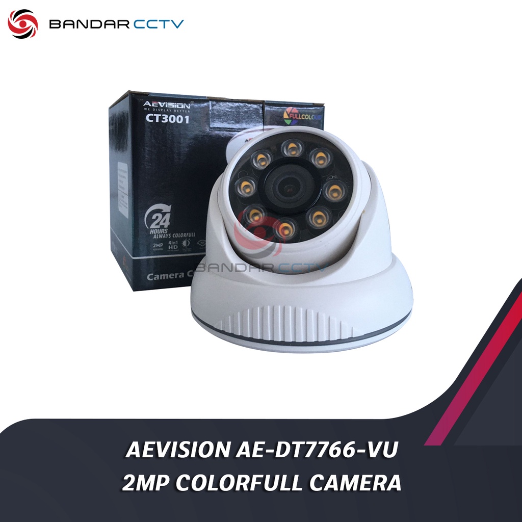 Camera Indoor CCTV Colorfull 2MP Aevision CT3001 AE DT7766 VU