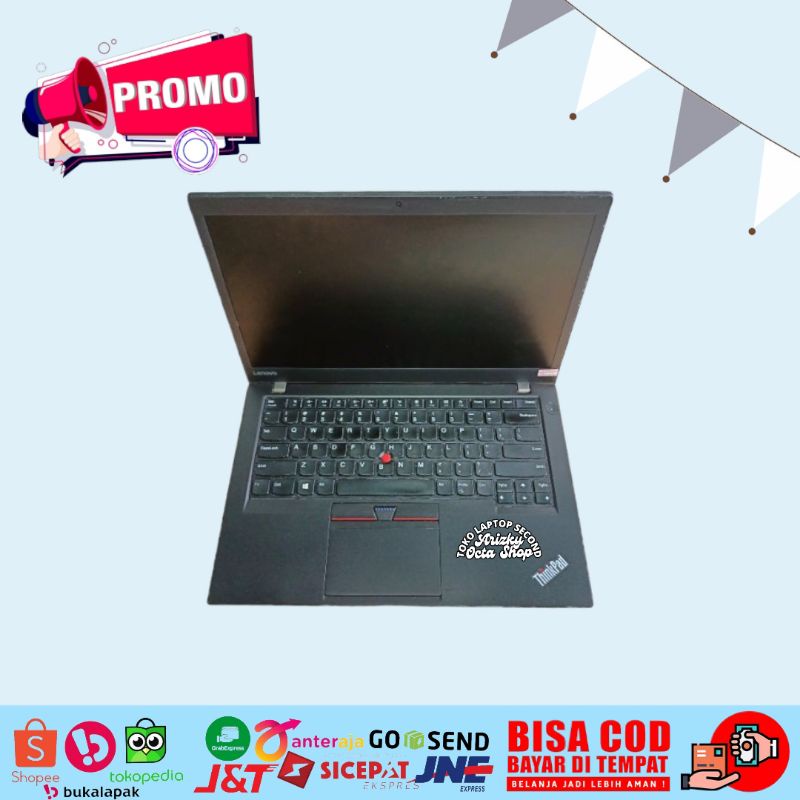 Lenovo ThinkPad T470s Core i5 Ram 8gb Ssd 128gb webcam double baterry super murah