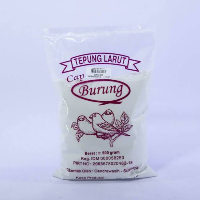 

Tepung Larut cap Burung ( 500 gr )